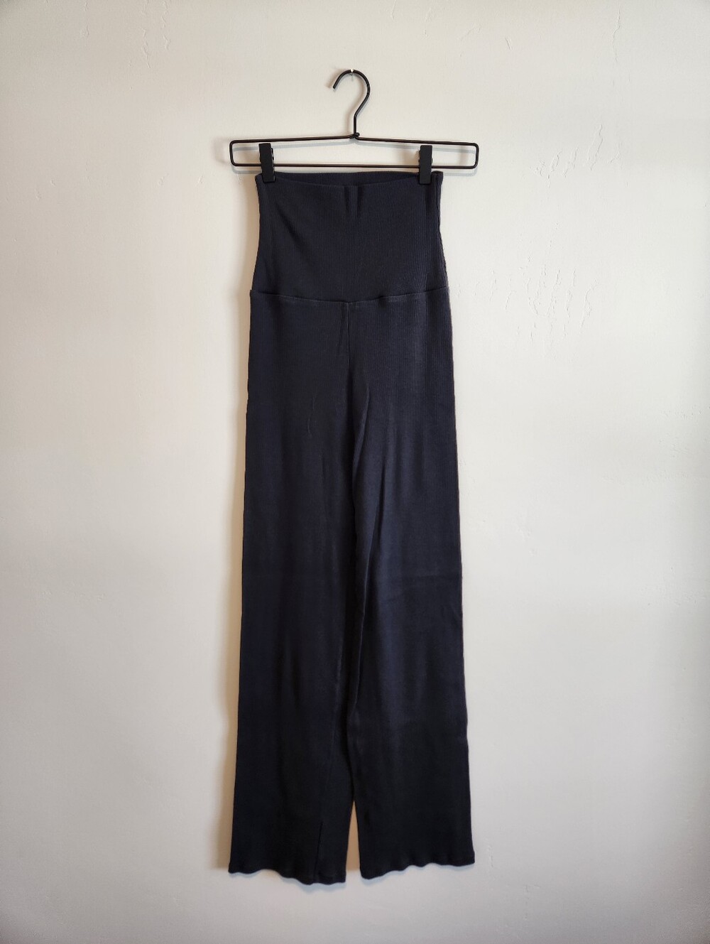 SKIMS Cotton Rib Foldover Yoga Pants Size XS